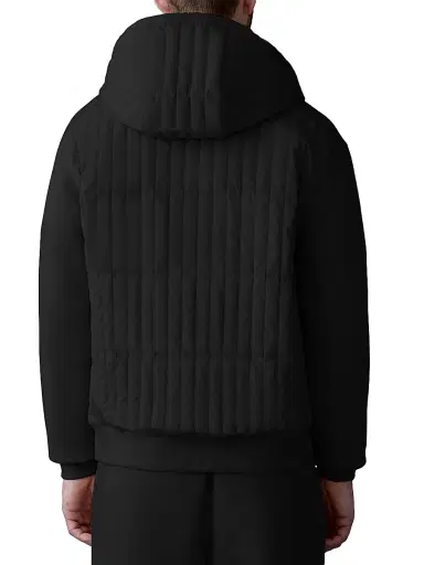 Mackage Men's Cruz Quilted Hoodie - Black | Thumbnail 5 Mackage Men's Cruz Quilted Hoodie - Black | Thumbnail 5