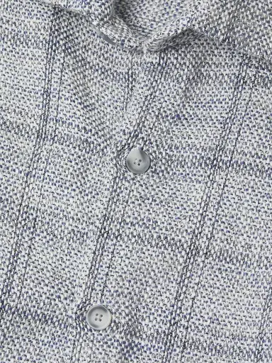 Robert Barakett Men's Quinn Plaid Woven Overshirt - Grey - Size XXL | Thumbnail 6 Robert Barakett Men's Quinn Plaid Woven Overshirt - Grey - Size XXL | Thumbnail 6