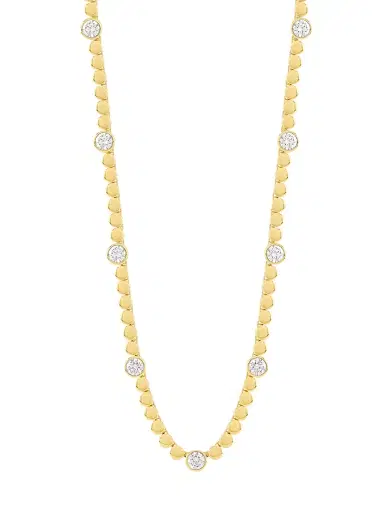 Adriana Orsini Women's Basel 18K Gold-Plated & Cubic Zirconia Station Necklace - Gold | Thumbnail 1 Adriana Orsini Women's Basel 18K Gold-Plated & Cubic Zirconia Station Necklace - Gold | Thumbnail 1