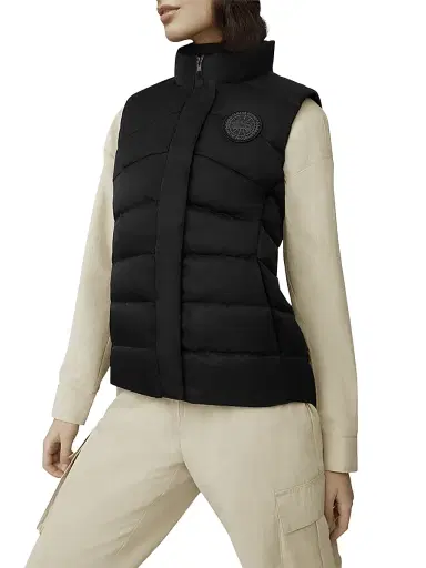 Canada Goose Women's Freestyle Performance Satin Vest - Black - Size XL | Thumbnail 5 Canada Goose Women's Freestyle Performance Satin Vest - Black - Size XL | Thumbnail 5