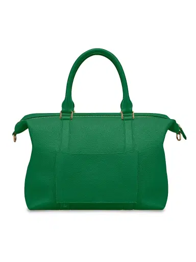 Maison de Sabre Men's Large Leather Weekender Bag - Emerald Green | Thumbnail 5 Maison de Sabre Men's Large Leather Weekender Bag - Emerald Green | Thumbnail 5