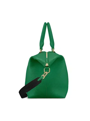 Maison de Sabre Men's Large Leather Weekender Bag - Emerald Green | Thumbnail 6 Maison de Sabre Men's Large Leather Weekender Bag - Emerald Green | Thumbnail 6