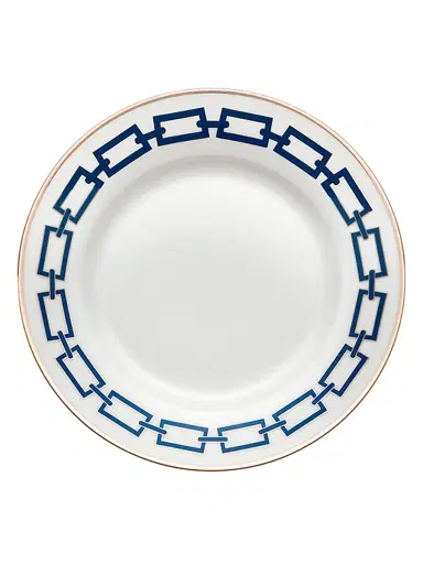 Ginori 1735 Catene Dessert Plate - Green | Thumbnail 1 Ginori 1735 Catene Dessert Plate - Green | Thumbnail 1