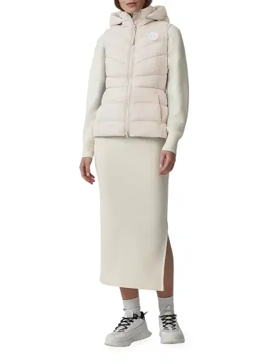 Canada Goose Women's Clair Down Vest - Linen | Thumbnail 2 Canada Goose Women's Clair Down Vest - Linen | Thumbnail 2