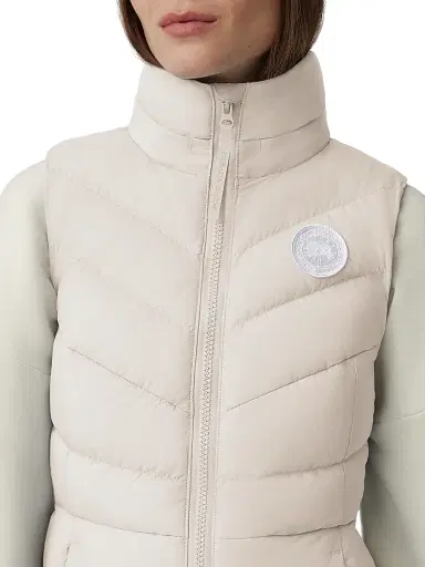 Canada Goose Women's Clair Down Vest - Linen | Thumbnail 7 Canada Goose Women's Clair Down Vest - Linen | Thumbnail 7