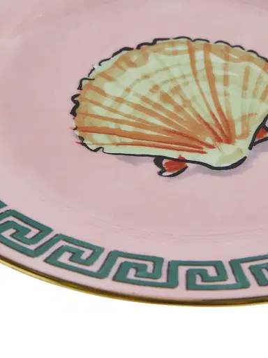 Ginori 1735 Il Viaggio Di Nettuno Bread Plate - Orange | Thumbnail 5 Ginori 1735 Il Viaggio Di Nettuno Bread Plate - Orange | Thumbnail 5