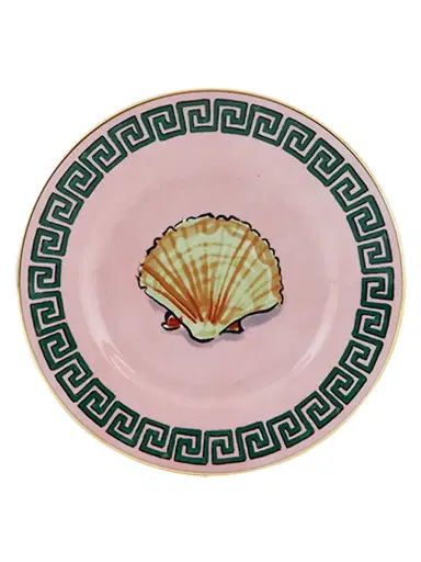 Ginori 1735 Il Viaggio Di Nettuno Bread Plate - Orange | Thumbnail 1 Ginori 1735 Il Viaggio Di Nettuno Bread Plate - Orange | Thumbnail 1