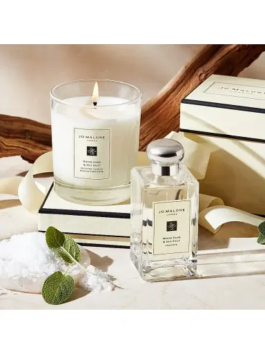 Jo Malone London Wood Sage & Sea Salt Deluxe Candle | Thumbnail 4 Jo Malone London Wood Sage & Sea Salt Deluxe Candle | Thumbnail 4