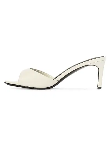 Black Suede Studio Women's Freddie 65MM Leather Mules - Coconut Nappa - Size 12 | Thumbnail 5 Black Suede Studio Women's Freddie 65MM Leather Mules - Coconut Nappa - Size 12 | Thumbnail 5