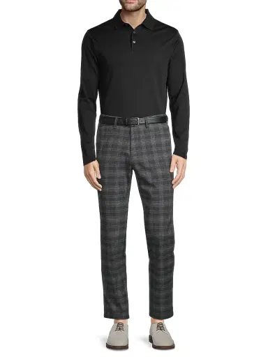 Robert Barakett Men's Georgia Polo Shirt - Black - Size XXL | Thumbnail 2 Robert Barakett Men's Georgia Polo Shirt - Black - Size XXL | Thumbnail 2