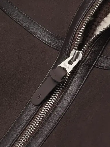 Mackage Men's Jonathan Wool Shearling Jacket - Coffee Natural | Thumbnail 6 Mackage Men's Jonathan Wool Shearling Jacket - Coffee Natural | Thumbnail 6
