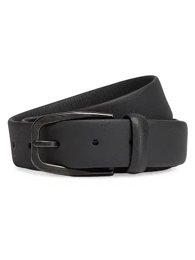 Zegna Men's Leather Belt | Thumbnail 1 Zegna Men's Leather Belt | Thumbnail 1