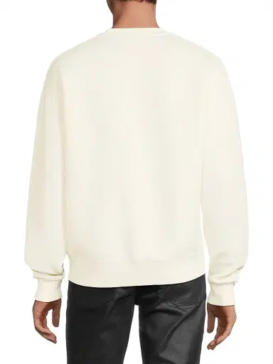 Mackage Men's Julian Double-Face Jersey Sweatshirt - Cream | Thumbnail 5 Mackage Men's Julian Double-Face Jersey Sweatshirt - Cream | Thumbnail 5