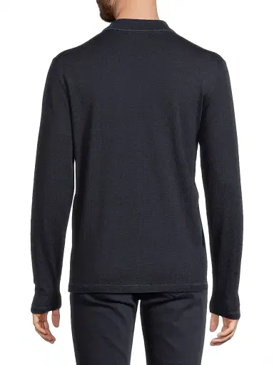 Robert Barakett Men's Roman Polo Sweater - Navy - Size XXL | Thumbnail 5 Robert Barakett Men's Roman Polo Sweater - Navy - Size XXL | Thumbnail 5