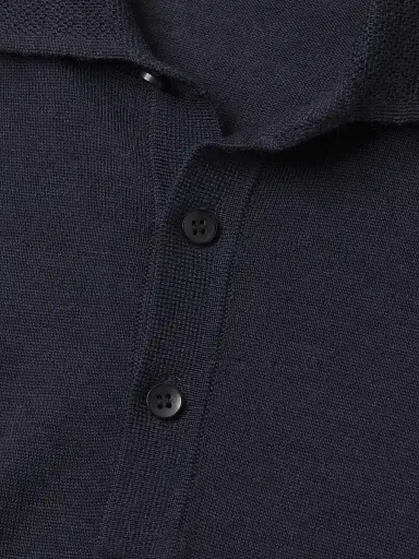 Robert Barakett Men's Roman Polo Sweater - Navy - Size XXL | Thumbnail 6 Robert Barakett Men's Roman Polo Sweater - Navy - Size XXL | Thumbnail 6