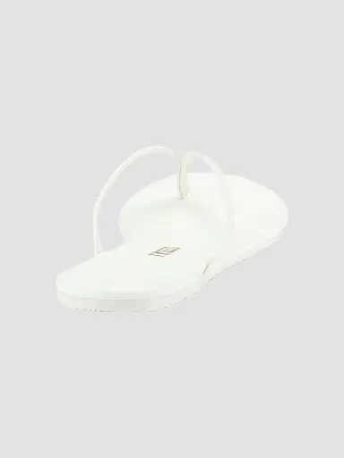 TKEES Women's Solids Leather Flip Flops - White - Size 11 | Thumbnail 3 TKEES Women's Solids Leather Flip Flops - White - Size 11 | Thumbnail 3