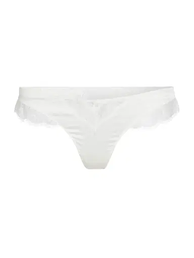 Kiki de Montparnasse Women's Lace Inset Thong - | Thumbnail 1 Kiki de Montparnasse Women's Lace Inset Thong - | Thumbnail 1