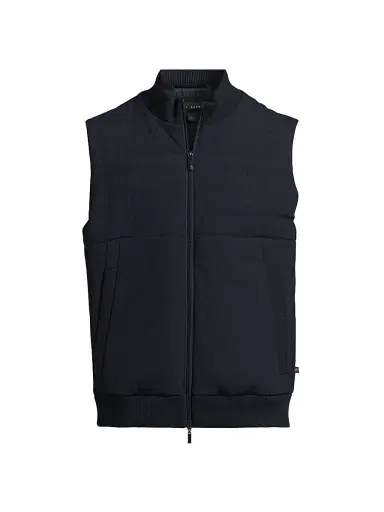 Robert Barakett Men's Fremantle Quilted Vest - Navy | Thumbnail 1 Robert Barakett Men's Fremantle Quilted Vest - Navy | Thumbnail 1
