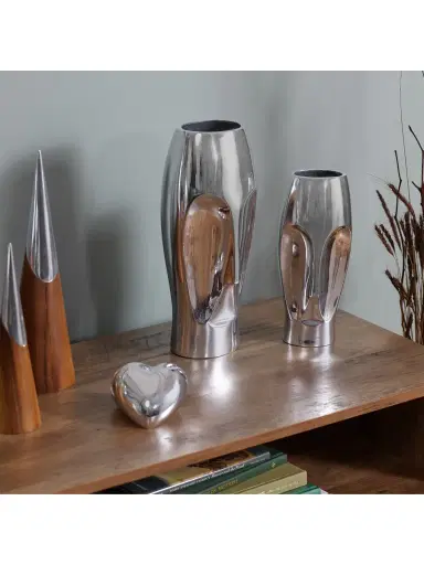 Nambé Face Large Vase | Thumbnail 3 Nambé Face Large Vase | Thumbnail 3