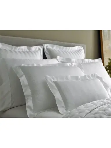 Home Treasures Athens Solid Sham - White - Size Standard | Thumbnail 2 Home Treasures Athens Solid Sham - White - Size Standard | Thumbnail 2