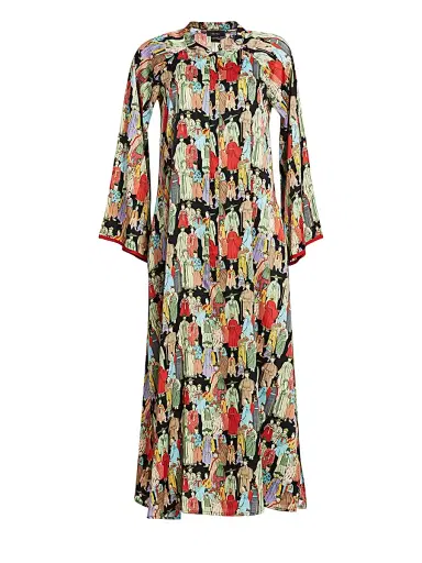 Natori Women's Dynasty Zip Nightgown | Thumbnail 1 Natori Women's Dynasty Zip Nightgown | Thumbnail 1