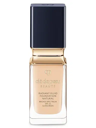 CLÉ DE PEAU BEAUTÉ Women's Radiant Fluid Foundation Natural Broad Spectrum SPF 25 Sunscreen - Bf60 | Thumbnail 5 CLÉ DE PEAU BEAUTÉ Women's Radiant Fluid Foundation Natural Broad Spectrum SPF 25 Sunscreen - Bf60 | Thumbnail 5