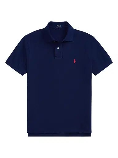 Polo Ralph Lauren Men's Logo Cotton Slim-Fit Polo Shirt | Thumbnail 1 Polo Ralph Lauren Men's Logo Cotton Slim-Fit Polo Shirt | Thumbnail 1