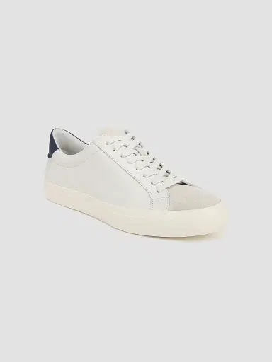 Vince Men's Fulton Leather Oxford Sneakers - White Leather - Size 9 | Thumbnail 2 Vince Men's Fulton Leather Oxford Sneakers - White Leather - Size 9 | Thumbnail 2
