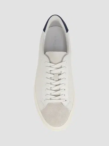 Vince Men's Fulton Leather Oxford Sneakers - White Leather - Size 9 | Thumbnail 4 Vince Men's Fulton Leather Oxford Sneakers - White Leather - Size 9 | Thumbnail 4