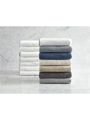 Matouk Cairo Towels Collection - White Bath Towel | Thumbnail 1 Matouk Cairo Towels Collection - White Bath Towel | Thumbnail 1