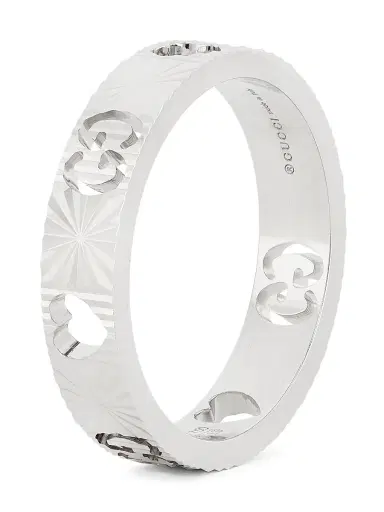 Gucci Women's Icon 18K White Gold Star Ring - White Gold | Thumbnail 3 Gucci Women's Icon 18K White Gold Star Ring - White Gold | Thumbnail 3