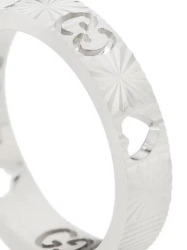 Gucci Women's Icon 18K White Gold Star Ring - White Gold | Thumbnail 4 Gucci Women's Icon 18K White Gold Star Ring - White Gold | Thumbnail 4