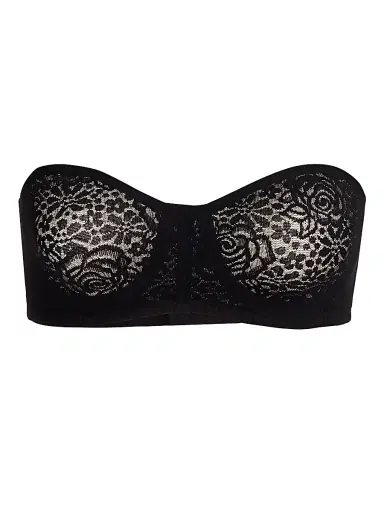Wacoal Women's Halo Lace Strapless Bra - Sand - Size 40DD | Thumbnail 6 Wacoal Women's Halo Lace Strapless Bra - Sand - Size 40DD | Thumbnail 6