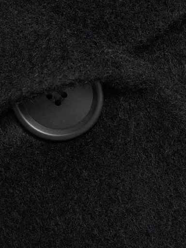 Mercer Collective Women's Lori Cape-Hood Cocoon Coat - Black | Thumbnail 7 Mercer Collective Women's Lori Cape-Hood Cocoon Coat - Black | Thumbnail 7