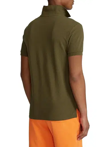 Polo Ralph Lauren Men's Mesh Classic-Fit Polo Shirt - Defender Green | Thumbnail 4 Polo Ralph Lauren Men's Mesh Classic-Fit Polo Shirt - Defender Green | Thumbnail 4