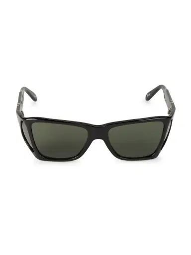 Persol Men's 57MM Square Sunglasses - Black | Thumbnail 4 Persol Men's 57MM Square Sunglasses - Black | Thumbnail 4