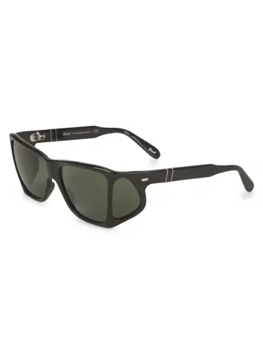 Persol Men's 57MM Square Sunglasses - Black | Thumbnail 1 Persol Men's 57MM Square Sunglasses - Black | Thumbnail 1
