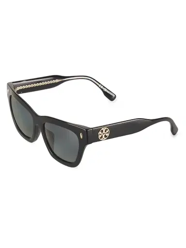 Tory Burch Women's 54MM Rectangular Sunglasses | Thumbnail 1 Tory Burch Women's 54MM Rectangular Sunglasses | Thumbnail 1