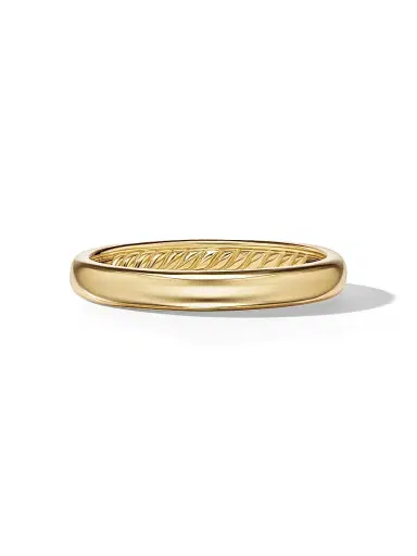 David Yurman Men's DY Classic Band in 18k Gold | Thumbnail 1 David Yurman Men's DY Classic Band in 18k Gold | Thumbnail 1