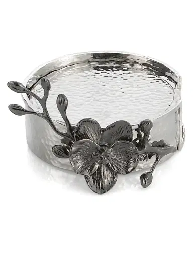 Michael Aram Black Orchid Coasters/Set of 6 | Thumbnail 2 Michael Aram Black Orchid Coasters/Set of 6 | Thumbnail 2