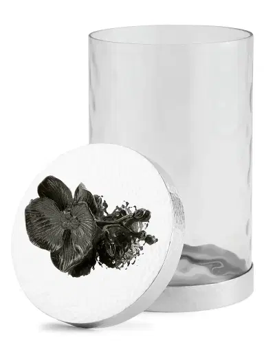 Michael Aram Black Orchid Canister Medium | Thumbnail 2 Michael Aram Black Orchid Canister Medium | Thumbnail 2