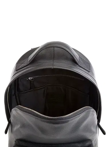 Royce New York Men's Pebbled Leather Laptop Backpack | Thumbnail 3 Royce New York Men's Pebbled Leather Laptop Backpack | Thumbnail 3