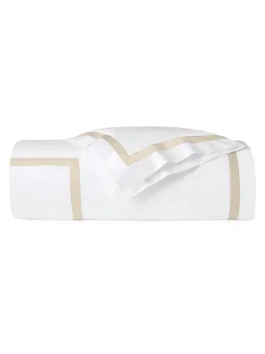 Sferra Estate Duvet & Sham Collection - White Sand European | Thumbnail 6 Sferra Estate Duvet & Sham Collection - White Sand European | Thumbnail 6