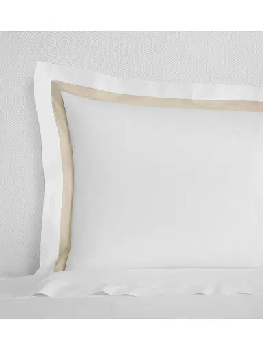 Sferra Estate Duvet & Sham Collection - White Sand European | Thumbnail 7 Sferra Estate Duvet & Sham Collection - White Sand European | Thumbnail 7