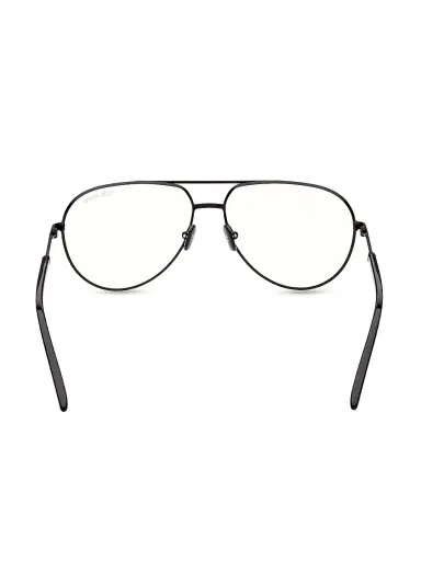 TOM FORD Men's 55MM Aviator Blue Block Glasses - Black Blue | Thumbnail 5 TOM FORD Men's 55MM Aviator Blue Block Glasses - Black Blue | Thumbnail 5