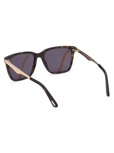 TOM FORD Men's 54MM Square Acetate Sunglasses - Havana | Thumbnail 4 TOM FORD Men's 54MM Square Acetate Sunglasses - Havana | Thumbnail 4