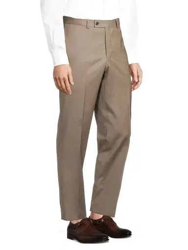 Saks Fifth Avenue Men's COLLECTION Oslo Basic Wool Pants - Beige - Size 30 | Thumbnail 4 Saks Fifth Avenue Men's COLLECTION Oslo Basic Wool Pants - Beige - Size 30 | Thumbnail 4
