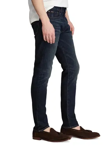 Polo Ralph Lauren Men's Sullivan Stretch Slim Jeans - Murphy Dark Blue | Thumbnail 4 Polo Ralph Lauren Men's Sullivan Stretch Slim Jeans - Murphy Dark Blue | Thumbnail 4