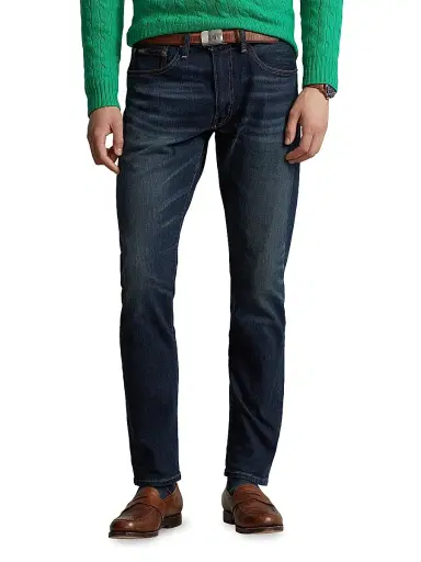 Polo Ralph Lauren Men's Sullivan Stretch Slim Jeans - Murphy Dark Blue | Thumbnail 6 Polo Ralph Lauren Men's Sullivan Stretch Slim Jeans - Murphy Dark Blue | Thumbnail 6