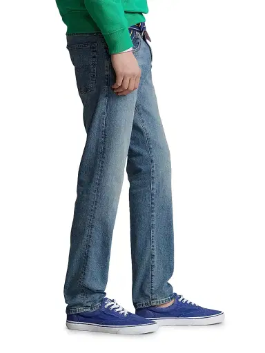 Polo Ralph Lauren Men's Sullivan Stretch Slim Jeans - Blue | Thumbnail 4 Polo Ralph Lauren Men's Sullivan Stretch Slim Jeans - Blue | Thumbnail 4